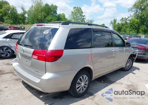 2005 Toyota Sienna Le из США, поврежденный, VIN 5TDZA23C55S283327